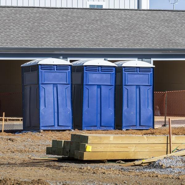 Heavy-duty construction site porta potty in Banner Elk, North Carolina